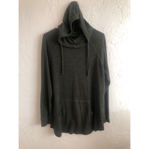 Torrid Cowl Neck Tunic Hoodie